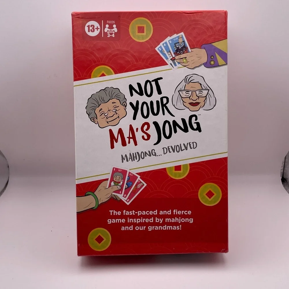 Not‎ Your Ma's Jong Game NEW Hasbro Gaming